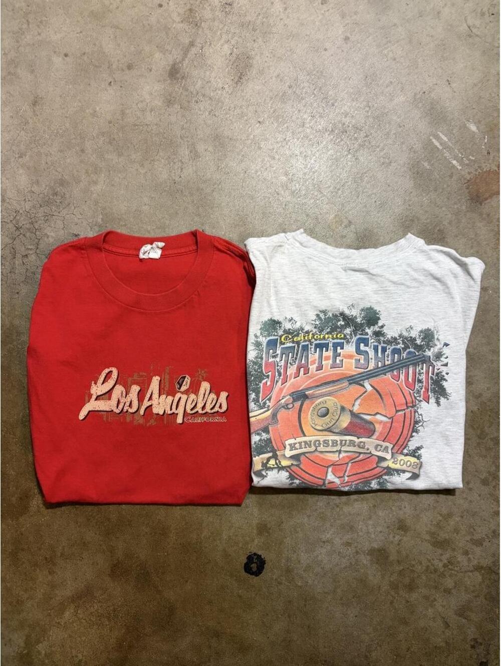 Y2K California graphic T bundle
